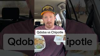 Comparing Qdoba and Chipotle shorts [upl. by Gen]