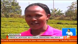 Prisca Jeptoo asema yuko tayari kutwaa taji la London marathon [upl. by Grannias330]