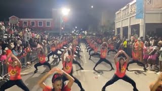 One Family 2023 Christmas Tree Lighting Junkanoo Rushout [upl. by Elleirbag]