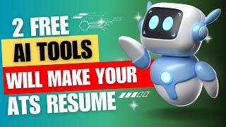 How To Create An Ats Friendly Resume In 5 Minutes Free Ai Tools [upl. by Cruickshank551]