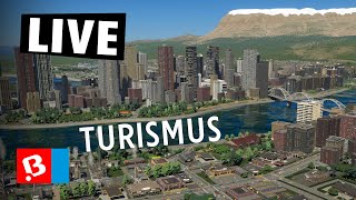 Live 🔴  Turismus  Cities Skylines 2 14 [upl. by Yemane]