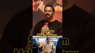 Making Story Of Singham😱 shorts singhamagain rohitshetty ajaydevgan facts youtubeshorts [upl. by Ardnuassac74]