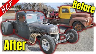 1947 ford Rat Rod build [upl. by Evanthe]