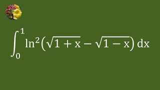 Evaluating the definite integral using Catalan constant G and a variety of other techniques [upl. by Adnaval]