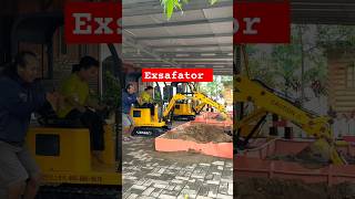 Fasya lagi latihan Exsafator ngeruk pasir vlog vlogpetualang funny comedy [upl. by Idihc662]