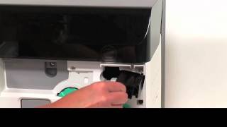 Evolis Avansia ID Card Printer  How to Service Cleaning Rollers [upl. by Tada479]