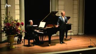 Schubert Schwanengesang  Thomas Oliemans amp Malcolm Martineau  Live Concert HD [upl. by Tenej49]