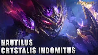 Nautilus Crystalis Indomitus Skin Spotlight  League of Legends [upl. by Heaps]