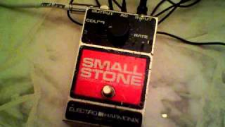 vintage Electro Harmonix Small Stone phaser [upl. by Drauode]