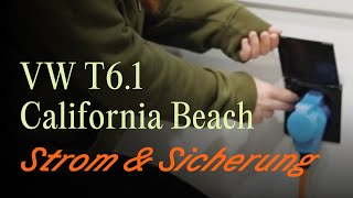 VW T61 California Beach Stromanschlüsse  Off by CamperBoys 2024 [upl. by Celestine]