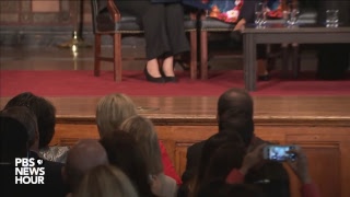 Hillary Clinton speaks at Georgetown [upl. by Yecram207]