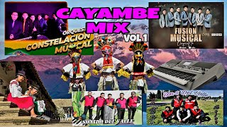 ORQUESTAS DE CAYAMBE MIX VOL1  rmx 0984930619 MR LUIS DJ ECUADOR [upl. by Anytsirhc]