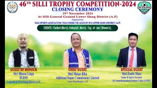 Closing Ceremony of 46th Silli Trophy Competition 2024 at Silli General ground on 19th Nov 2024 [upl. by Lyrehs]