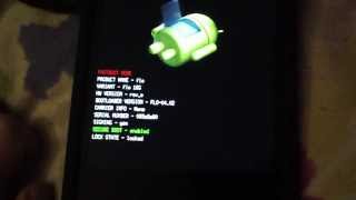 HOW TO UNLOCK BOOTLOADER 2013 NEXUS 7 FLO [upl. by Balbinder]