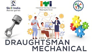 DRAUGHTSMAN MECHANICAL TRADE ITI MAJURAGATE SURAT [upl. by Carlye989]