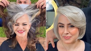 Popular Short haircuts For Women  Top Bob Haircuts By Professional Hairstylists [upl. by Attiuqahs]