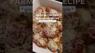 Easy Chicken Parmesan Recipe dinner dinnerideas recipe easyrecipe easymeals trending chicken [upl. by Rusticus]