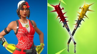 THE BEST COMBOS FOR CHAMPION SPARKPLUG SKIN IN FORTNITE [upl. by Yatnahc]