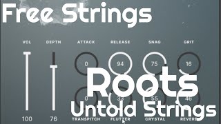 Free Strings  Roots Untold Strings by Westwood Instruments No Talking [upl. by Tyrrell]