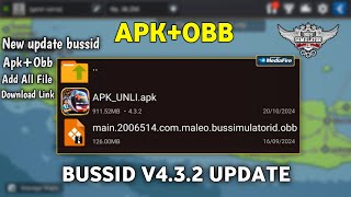 BUSSID V432 UPDATE APKOBB  new Beat For Bus Simulator Indonesia  Game Obb [upl. by Orwin]