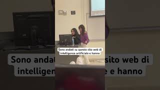 Quando linsegnante va in bagno e la classe esplode di creatività shorts informatica Tecnologia [upl. by Eteragram]