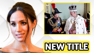 Meghan Furious as Princess Anne Gifted Official New Title On Her 74th Birthday By King Charles [upl. by Bilbe]