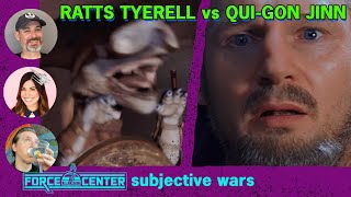 QuiGon Jinn vs Ratts Tyerell  Best Death In The Phantom Menace  Star Wars discussion [upl. by Etnaud]