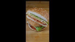 BURGER DI QUINOA ASMR Shorts [upl. by Sitoel456]