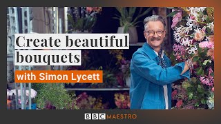 Create a beautiful bouquet with Simon Lycett  BBC Maestro [upl. by Asselem]