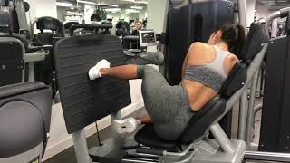 Planet Fitness  How To Use Leg Press Machine [upl. by Nader]