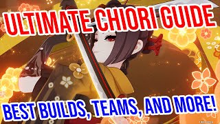 ULTIMATE Chiori Guide Best Combos Weapons Teams Artifacts and MORE Genshin Impact [upl. by Eniagrom]