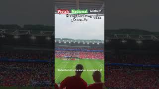 Welsh National Anthem Nearly Breaks my phone mic [upl. by Gnuhp105]