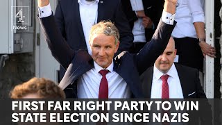 Germany’s farright party AfD wins regional election [upl. by Houghton]