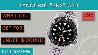 Tandorio SKX GMT Full Review [upl. by Shelden]