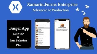 XAMARIN FORMS List View Item Selected towards Detail Page MVVM First 11 [upl. by Lecrad935]