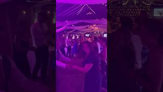 Fun with the fabulous Ceilidh band The Shipsters for M and Ss wedding reception 💃🏻🕺barnwedding [upl. by Emelda]