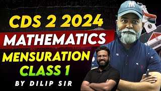 CDS Maths  MENSURATION CLASS 1 From Basic  Maths For CDS  Target CDS 2 2024 Learn With Sumit [upl. by Gillian307]