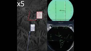 DCS F14 The usage of ANAWG9 MLC Filter against notching target [upl. by Sybley]