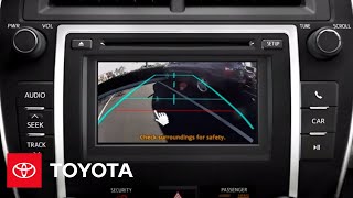 2012 Camry HowTo Backup Camera  Toyota [upl. by Blumenthal]