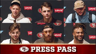 Purdy McCaffrey Warner Kittle Bosa Pearsall Feels Good to Win’  49ers [upl. by Atimad]