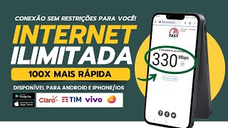 🚀📱 Internet ilimitada ULTRA VELOZ para ANDROID e IOS  Sem Limites ⚡ [upl. by Concettina594]