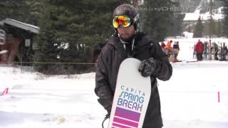 2016 CAPiTA Spring Break Slush Slasher Mens Snowboard  Christy Sports [upl. by Rozanna]