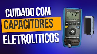 CAPACITORES ELETROLITICO AVALIAÇÃO DA QUALIDADE [upl. by Akiraa]