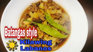 Kilawing labanos with chicken liver and gizzard  Batangas style  HowtomakeKilawin Kilawinlabanos [upl. by Ahsemot]