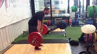 Incorrect Deadlift Trunk Flexion [upl. by Alamaj]