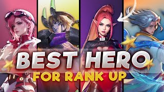 TOP BEST HEROES TO SOLO RANK UP TO MYTHICAL IMMORTAL SEASON 32  MOBILE LEGENDS [upl. by Boff]