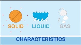 K12 Grade 3  Science Characteristics of Solid Liquid and Gas [upl. by Lyrret]