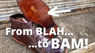 Wolverine 1000 Mile SHELL CORDOVAN Boot Repair  WATCH CUSTOMERS REACTION [upl. by Bainter]