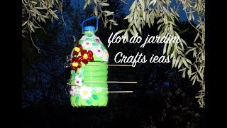 DIY  Comedouro para Passarinhos de garrafa pet  Bird feeder with bottle [upl. by Jen]