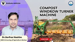 Compost Windrow Turner Machine [upl. by Grazia]